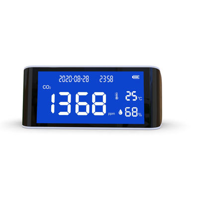 DM69H Monitor de calidad del aire Sensor digital portátil de detección de CO2 Analista de gas Monitor de temperatura y humedad proveedor