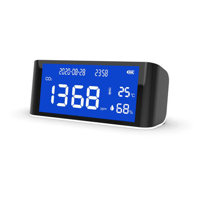 DM69H Monitor de calidad del aire Sensor digital portátil de detección de CO2 Analista de gas Monitor de temperatura y humedad proveedor
