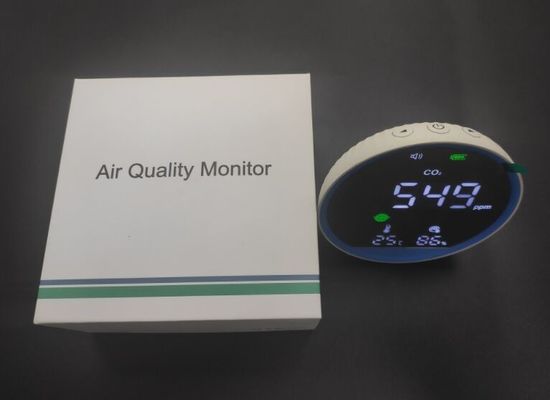 DM803 Mini detector de gases de CO2 Infrarrojo CO2 medidor de CO2 digital CO2 monitor Detector de gases de dióxido de carbono Detector de calidad del aire proveedor