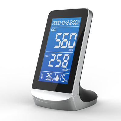DM72D 4.3&quot; pantalla de visualización Monitor de calidad del aire digital PM2.5 Monitor de humedad de temperatura Detector NDIR infrarrojo proveedor