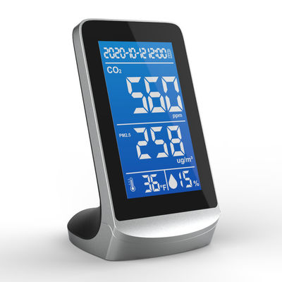 DM72D 4.3&quot; pantalla de visualización Monitor de calidad del aire digital PM2.5 Monitor de humedad de temperatura Detector NDIR infrarrojo proveedor