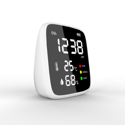 DM1308B Detector de dióxido de carbono Detector de CO2 Medidor de CO2 Teste de temperatura y humedad ambiente Monitor de calidad del aire proveedor
