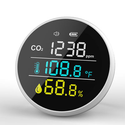 DM1305 400~5000 ppm Alcance de detección de CO2 Medidor de CO2 Detector de temperatura y humedad Smart Home Monitor de calidad del aire proveedor