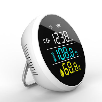 DM1305 400~5000 ppm Alcance de detección de CO2 Medidor de CO2 Detector de temperatura y humedad Smart Home Monitor de calidad del aire proveedor