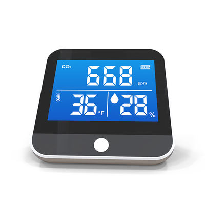 DM306C Monitor portátil de temperatura y humedad de CO2 Infrarrojo Detector NDIR Escritorio Analista de calidad del aire interior para el hogar proveedor
