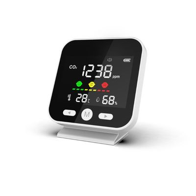 DM89 400~5000 ppm Detector de CO2 Alcance Detector inteligente de gases de CO2 Detector de temperatura y humedad Detector de calidad del aire proveedor