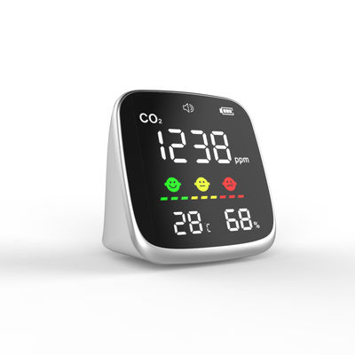 DM77 Medidor portátil de CO2 Detector portátil de sensores de CO2 Monitor de calidad del aire Medidor de dióxido de carbono Analisador de aire de gas proveedor