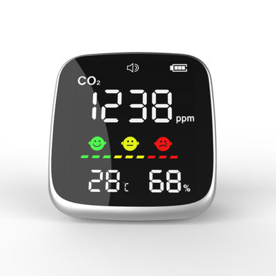 DM77 Medidor portátil de CO2 Detector portátil de sensores de CO2 Monitor de calidad del aire Medidor de dióxido de carbono Analisador de aire de gas proveedor