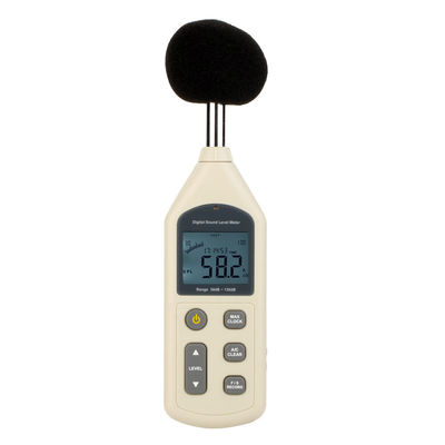 GM1356 30~130dBA medidor de nivel de sonido con USB Tester de ruido digital pantalla LCD Audio Vioce Describa el medidor Monitor de decibelios proveedor