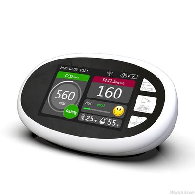 DM125 WiFi Detector de CO2 PM2.5 PM1.0 PM10 Índice de calidad del aire AQI Monitor de temperatura y humedad Calidad del aire proveedor