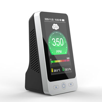 DM128B Detector de dióxido de carbono de pantalla LCD grande Concentración de CO2 Teste de temperatura ambiente y humedad Detector de CO2 proveedor