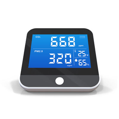 DM306D Monitor portátil de temperatura y humedad de CO2 Infrarrojo Detector NDIR Escritorio Analista de calidad del aire interior para el hogar proveedor