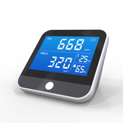 DM306D Monitor portátil de temperatura y humedad de CO2 Infrarrojo Detector NDIR Escritorio Analista de calidad del aire interior para el hogar proveedor