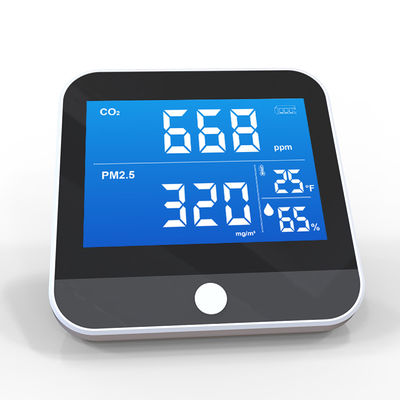 DM306D Monitor portátil de temperatura y humedad de CO2 Infrarrojo Detector NDIR Escritorio Analista de calidad del aire interior para el hogar proveedor