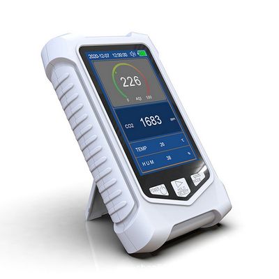 Display LCD DM126C Medidor digital de CO2 Monitor de calidad del aire interior y exterior Detector de humedad de temperatura y dióxido de carbono proveedor