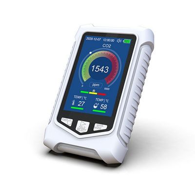 Display LCD DM126C Medidor digital de CO2 Monitor de calidad del aire interior y exterior Detector de humedad de temperatura y dióxido de carbono proveedor