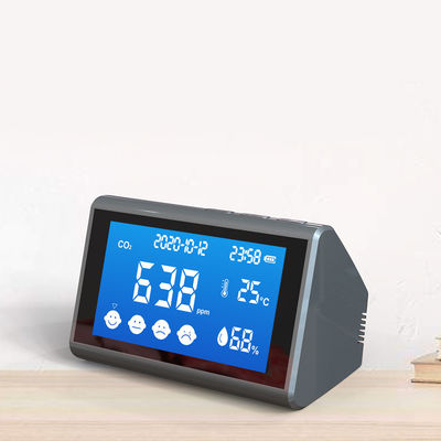 Display LCD DM96 Medidor digital de CO2 Monitor de calidad del aire interior y exterior Detector de humedad de temperatura y dióxido de carbono proveedor
