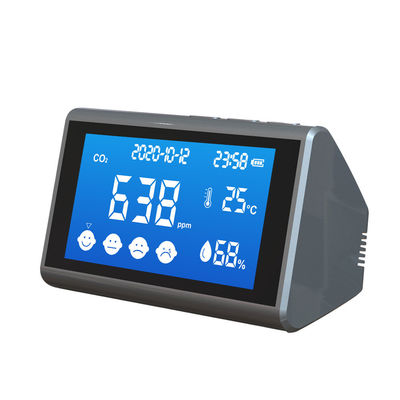 Display LCD DM96 Medidor digital de CO2 Monitor de calidad del aire interior y exterior Detector de humedad de temperatura y dióxido de carbono proveedor