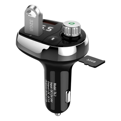 T62 QC3.0 Cargador rápido de cigarrillos para automóviles Enchufe de encendedores de cigarrillos MP3 Player Cargador inteligente multifunción proveedor