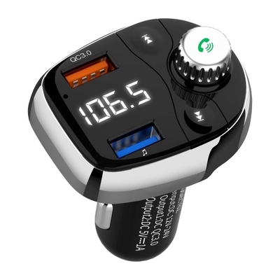 T62 QC3.0 Cargador rápido de cigarrillos para automóviles Enchufe de encendedores de cigarrillos MP3 Player Cargador inteligente multifunción proveedor